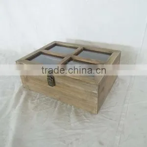 Wholesale Antique Home Storage Organization Style Packaging Wood Box thumbnail-4