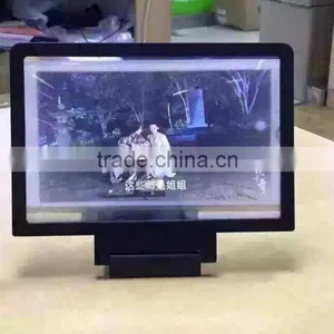 2015 New Arrival 3D Enlarged Screen Magnifier For Mobile Phones Fasion Design Stand For Mobile Phone Screen 4.7 Comes to Be 8.2 thumbnail-6