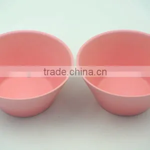 Wholesale Colorful Bamboo Fiber Salad Bowl thumbnail-2