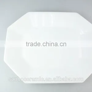 Hotsale Manufacturer White Porcelain Plate for Wholesale in Stock With Cheap Price thumbnail-1
