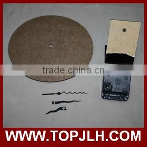 Sublimation Logo Printing DIY Round Shape Wooden Morden Wall Clock thumbnail-6