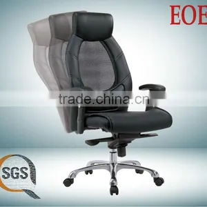 High Back Leather Office Chair Boss Chair thumbnail-1