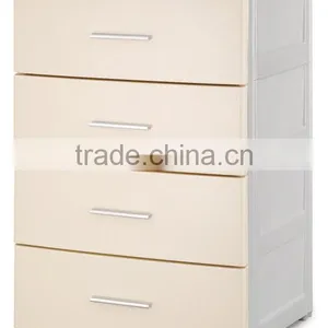Durable 3 Drawer Lightweight Storage Cabinet For Closet/Office thumbnail-4