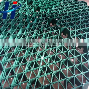 Green Parking Space Slope Plastic Gravel Grids Grass Grid Paver for Driveway thumbnail-3
