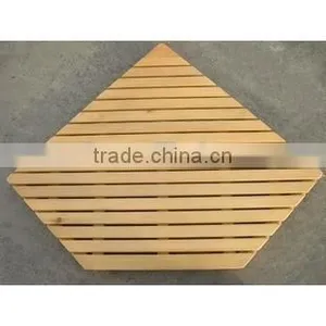 Bathroom Handmade Wooden Floor Mat thumbnail-2