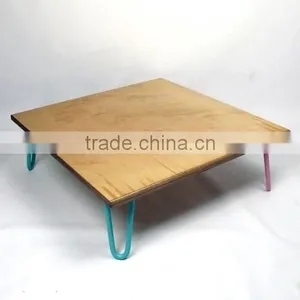 Colorful 8 Inch Metal Solid Iron Table Hairpin Leg for Wood Top thumbnail-2
