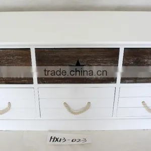 Furnitures of House Shabby Chic Furniture Antique Appearance Wooden Cabinet thumbnail-4