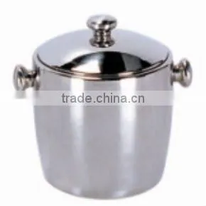Big Size Stainless Steel Ice Bucket,Ice Storage Containers,Ice Cube Bucket,Ice Storage Containers thumbnail-1