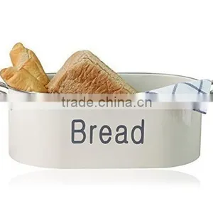 Bright Color Vintage Metal Bread Storage Box/Bread Canister/Metal Bread Tin thumbnail-6