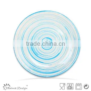 Colorful Dinnerware Set Ceramic Dinner Set Blue Color High Quality Dinner Set for 4 Person thumbnail-3