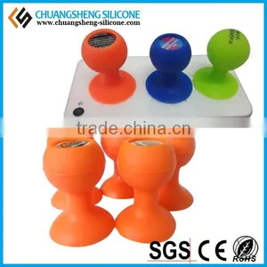 Round Head Octopus Head Silicone Mobile Phone Holder thumbnail-4