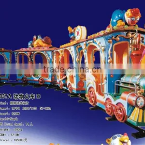 2017 Newest Style Animal Spacious Amusement Park Entertaining Electric Train Toy Kid Ride on LT-1037A thumbnail-1