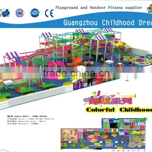 $39.00/Sq.m CHD-475 Colorful Theme Exploration Naughty Castle, Indoor Jungle Gym, Kids Indoor Play Structure thumbnail-1