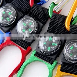 Wholesale Colorful Detachable Lanyard Strap Carabiner With Compass thumbnail-5
