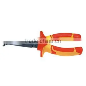 TEFLONANTI HIGH-VOLTAGE INSULATED BENT NOSE PLIERS thumbnail-1