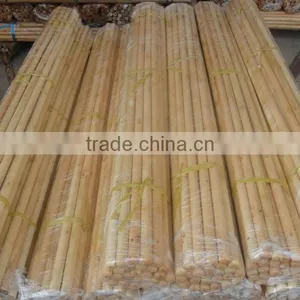 Natural Color Wooden Household Broom Stick/handles thumbnail-3