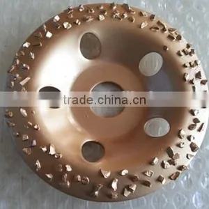 5"Carbide Gritted Disc , Cup Wheel, Grinding Wheels thumbnail-2
