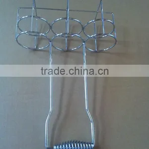 Wine Bottle Rack With Chrome Plating thumbnail-3