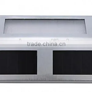 Waterproof Solar Power Night Lights,2pcs LED Stair Light,solar Outdoor Night Light thumbnail-2
