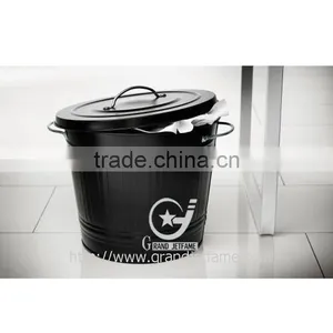 Home Galvanized Metal Color Storage Bin thumbnail-4