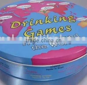 Round Candy Tin, ML-506, D180x40mm thumbnail-1