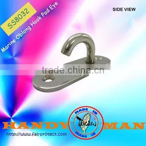 Marine Oblong Hook Pad Eye thumbnail-3