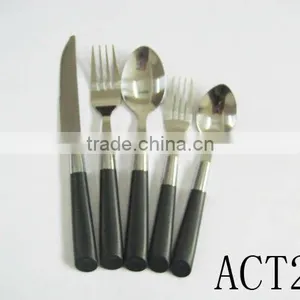 Plastic Handle 24pcs Cutlery thumbnail-1