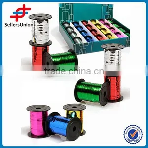 Pure Colored Plastic Ribbon for Christmas thumbnail-1