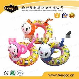Trade Assurance Advertising Inflatable Floating Colorful Safty Inflatable Baby Infant Swimming Float Ring thumbnail-1