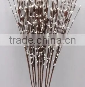 Decorative White Artificial Dried Flowers thumbnail-1