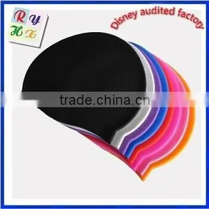 Hot Selling ODM/OEM Swimming Cap/Professional Swimming Hat Manufacturer Adult Custom Logo Silicone Swim Caps thumbnail-1