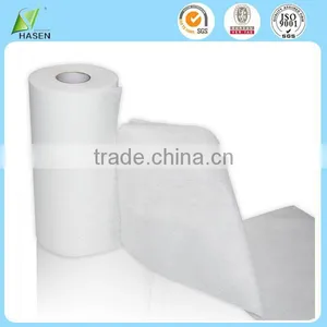 2015 Good Quality Spunlace Nonwoven Fabric for Wet Wipe in White Color thumbnail-1