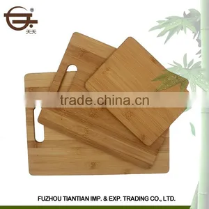 Wholesale Various Size Eco-friendly Square Bamboo Meat Bamboo Cutting Board thumbnail-3