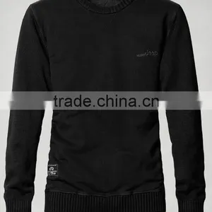 Men Long Sleeve Round Collar Sweater thumbnail-1