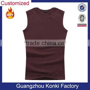 Men Cotton Spandex Basquiat Crown Tank Tops thumbnail-1