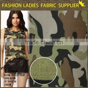 Fashion 100% Rayon Challis Print Fablic thumbnail-1
