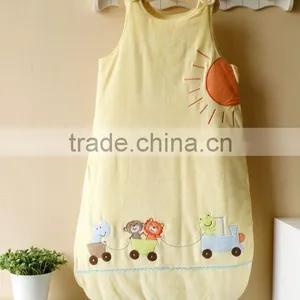 Baby Clothes Cotton Embroidered Sleeping Bag thumbnail-1