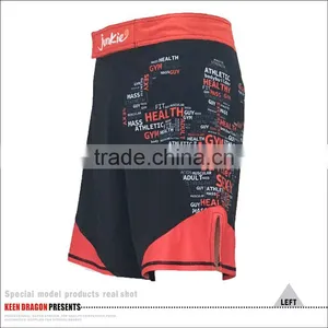 Wholesale Plus Size Boys Gym Shorts Sublimation Training Shorts Rope Inside thumbnail-3