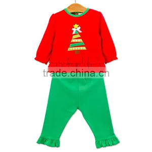 2017 New Design Kids Clothing Christmas Baby Wear Long Sleeve for Children Girl thumbnail-2