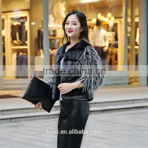 2faux Mink Fur Jacket Shiny Diamond Decoration Mink Coat Warm Winter Faux Fur Coat Factory Outlets thumbnail-3