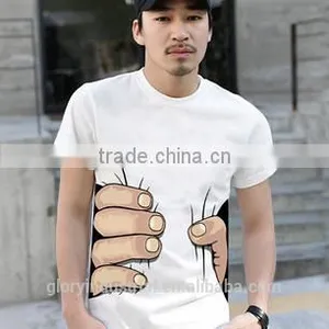 3d Mens Cotton Print Tshirt thumbnail-1
