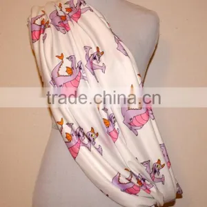 NURSING Scarf, Infinity Scarf thumbnail-3