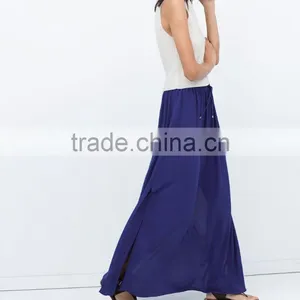 2016 Latest Long Skirt Design Long Skirt Wholesale Fashionimaxi Skirt Women thumbnail-3