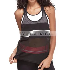 Last Design Printed Muscle Wholesale Body Building Wear TankTop Women Fitness thumbnail-3