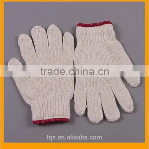 Good Quality White Cotton Working Gloves thumbnail-1