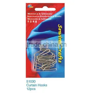 D&D Stainless Steel Curtain Hooks In Durable Case thumbnail-1