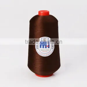 Color Accuracy 150D 100% Polyester Texture Yarn Overlocking Thread thumbnail-1