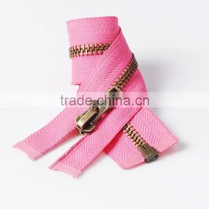 #5 O/E Brass Metal Zippers or Zips thumbnail-1