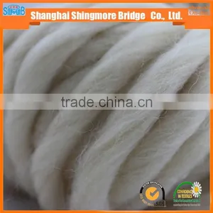 China Thick Wool Textile Yarn Factory Direct Wholesale Oeko Tex Certified 1/0.2Nm Wool Yarn, Chunky Yarn, Chunky Wool Yarn thumbnail-1