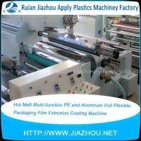 Hot Melt Multi-function PE and Aluminum Foil Flexible Packaging Film Extrusion Coating Machine thumbnail-1